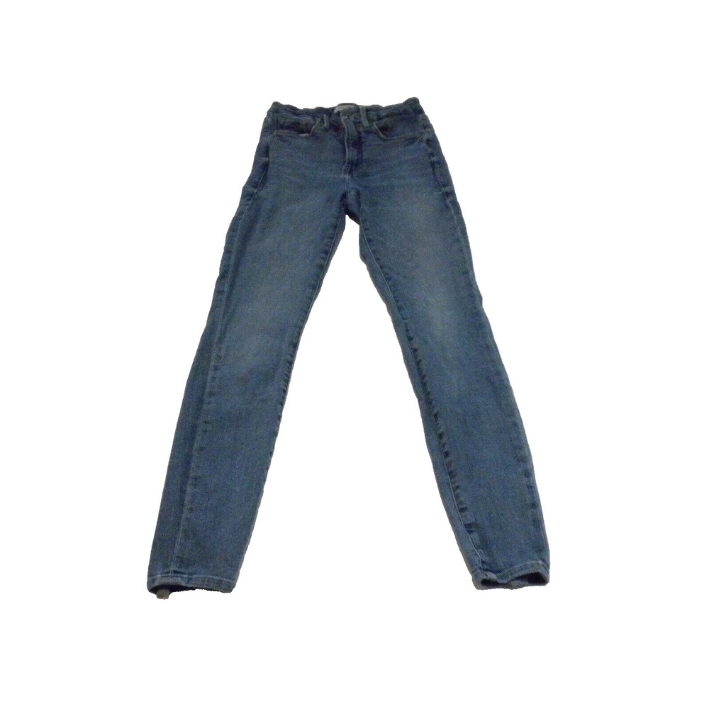Good American Skinny Jeans in Dark Blue Wash